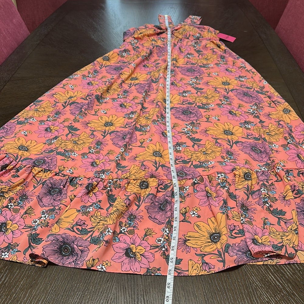 Buddy Love Floral Maxi Dress - Pink and Purple - Picture 9 of 13